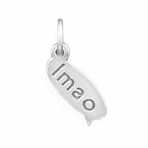 lmao Text Message Charm - Joyeria Lady