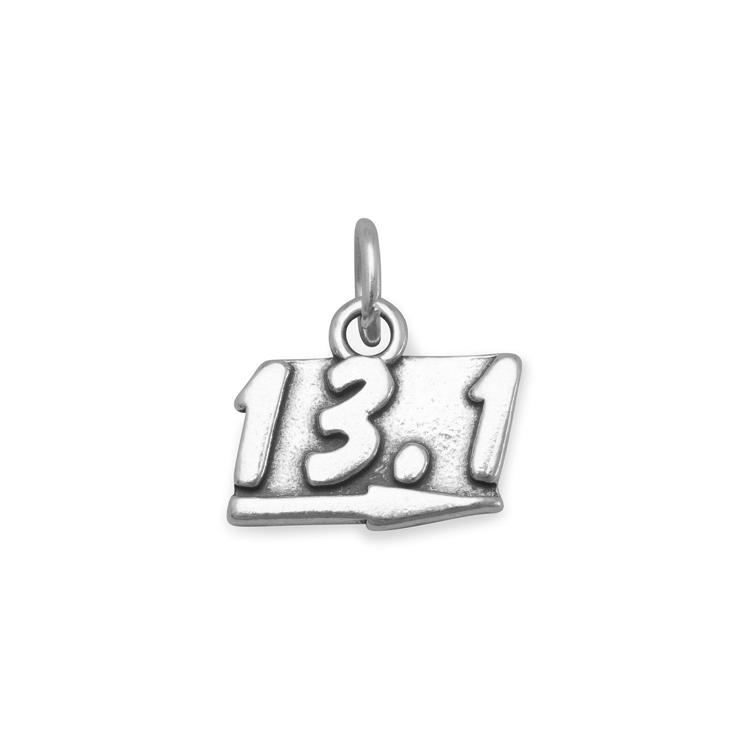 Oxidized "13.1" Charm - Joyeria Lady