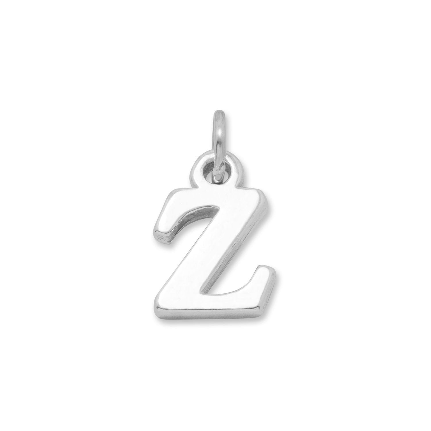 Oxidized "Z" Charm - Joyeria Lady