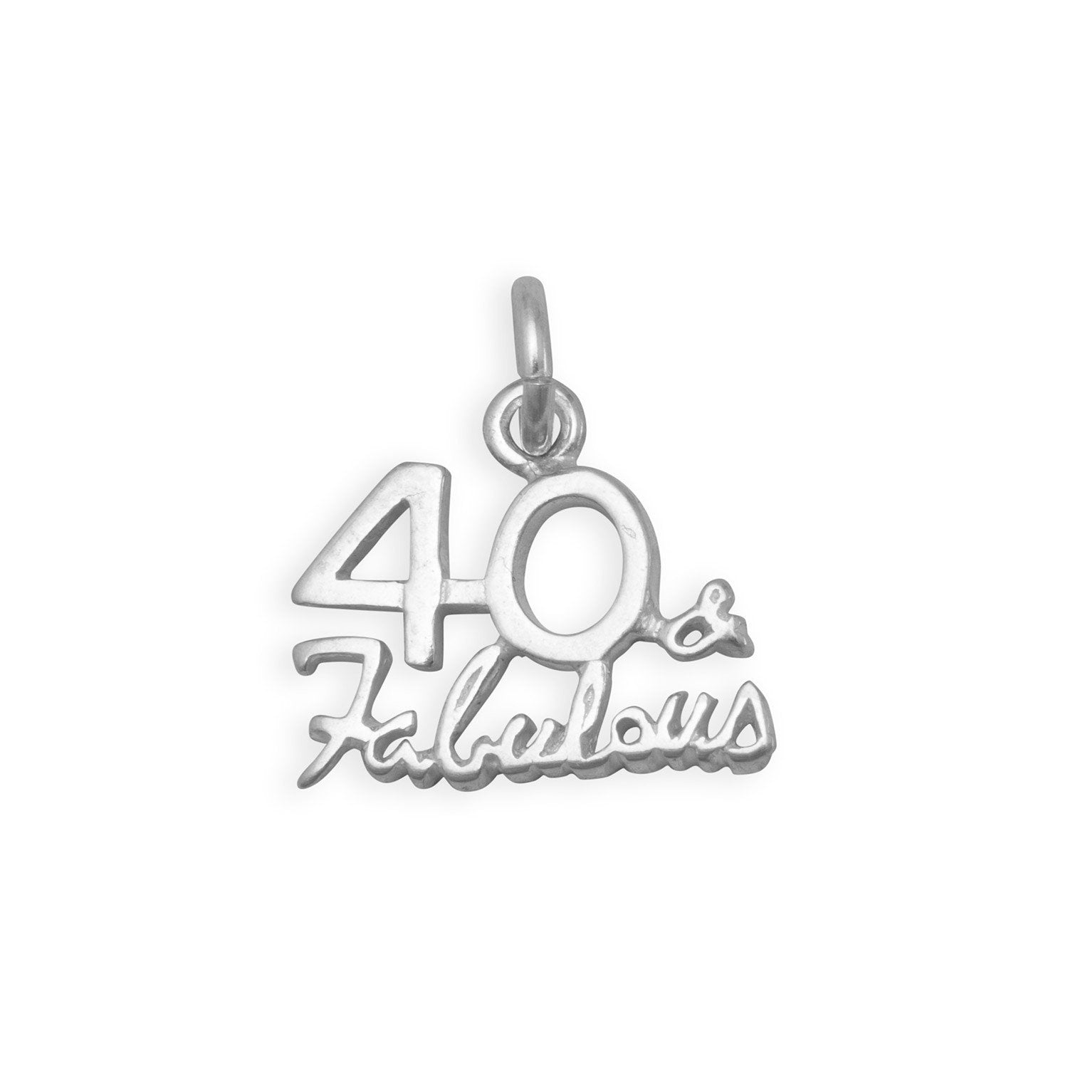 40 & Fabulous Charm - Joyeria Lady