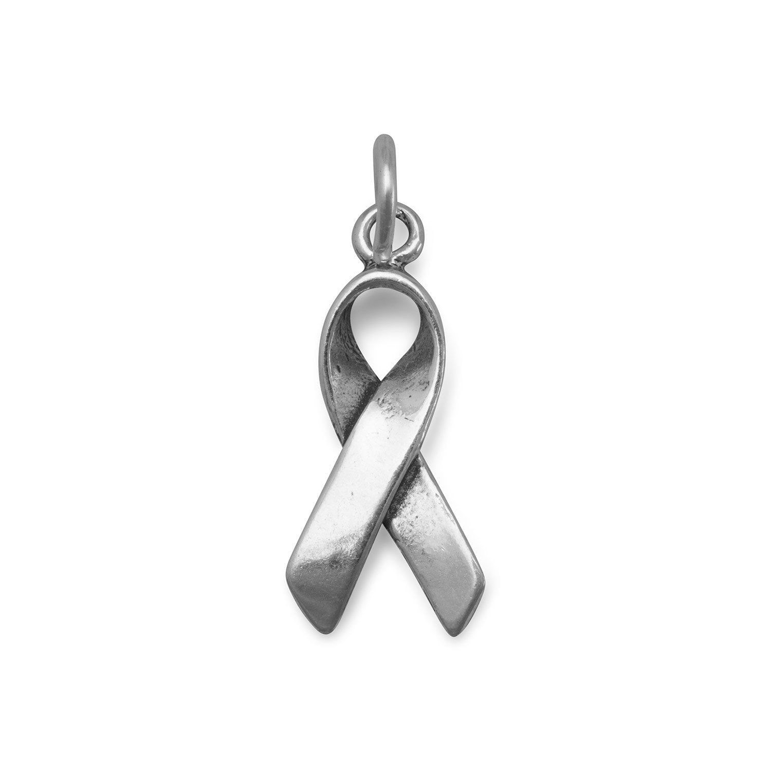 Small Folded Ribbon Charm - Joyeria Lady
