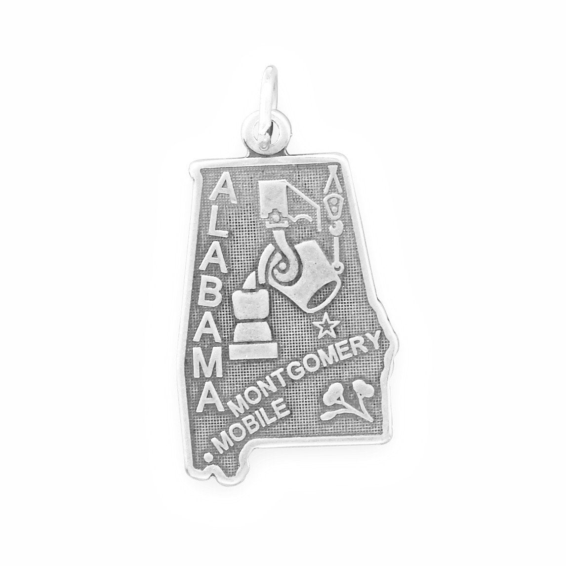 Alabama State Charm - Joyeria Lady