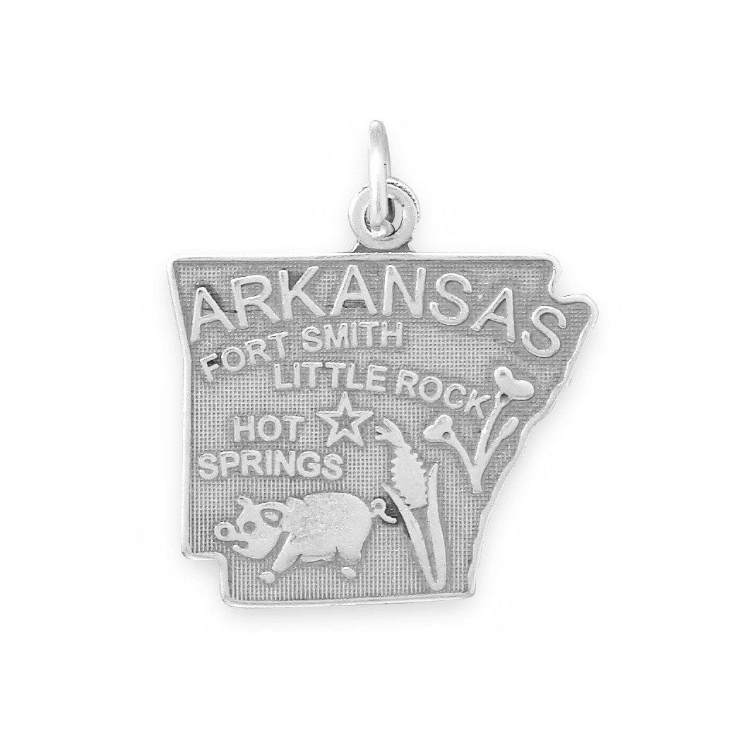 Arkansas State Charm - Joyeria Lady