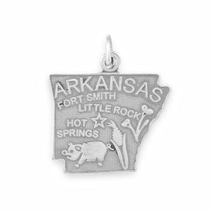 Arkansas State Charm - Joyeria Lady