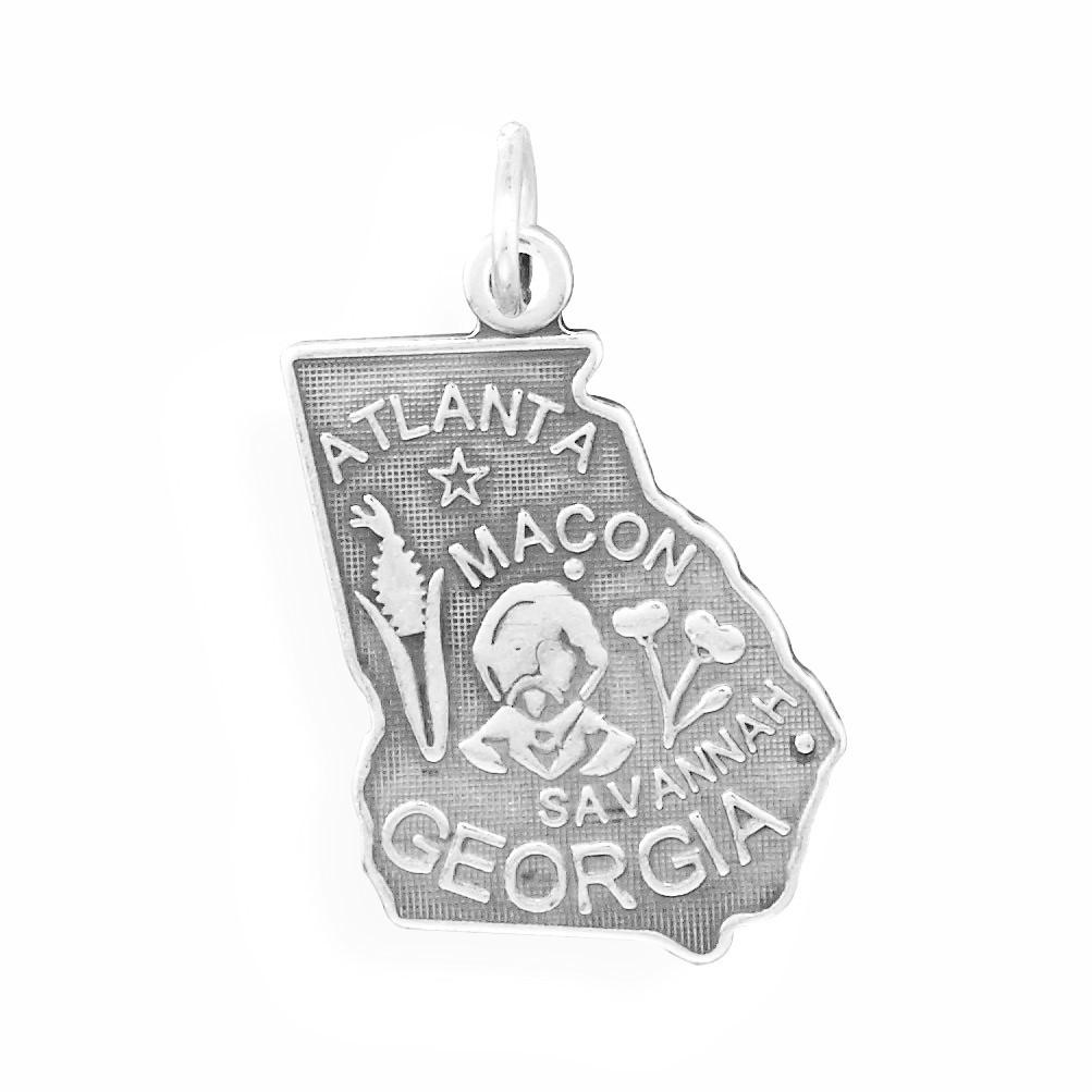 Georgia State Charm - Joyeria Lady