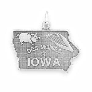 Iowa State Charm - Joyeria Lady
