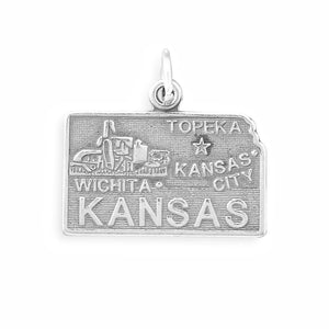 Kansas State Charm - Joyeria Lady