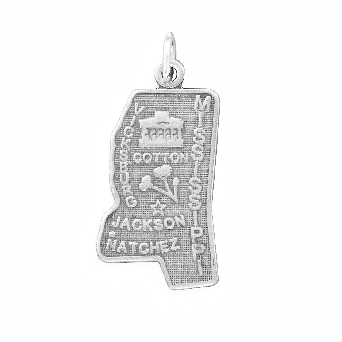 Mississippi State Charm - Joyeria Lady