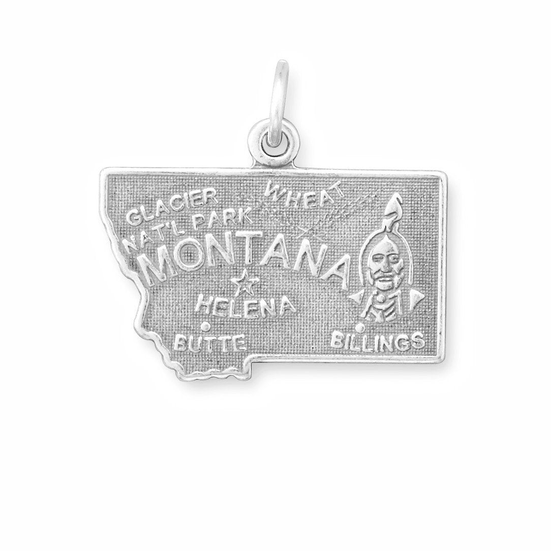 Montana State Charm - Joyeria Lady