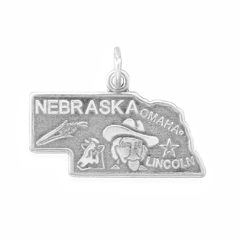 Nebraska State Charm - Joyeria Lady
