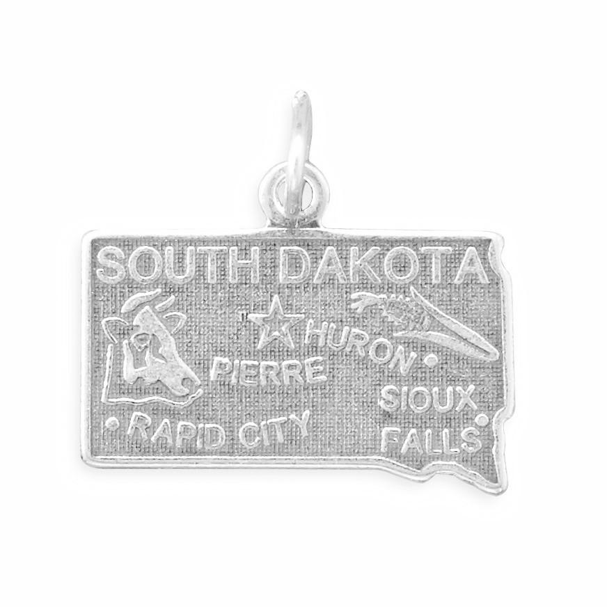 South Dakota State Charm - Joyeria Lady