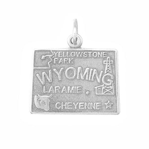 Wyoming State Charm - Joyeria Lady