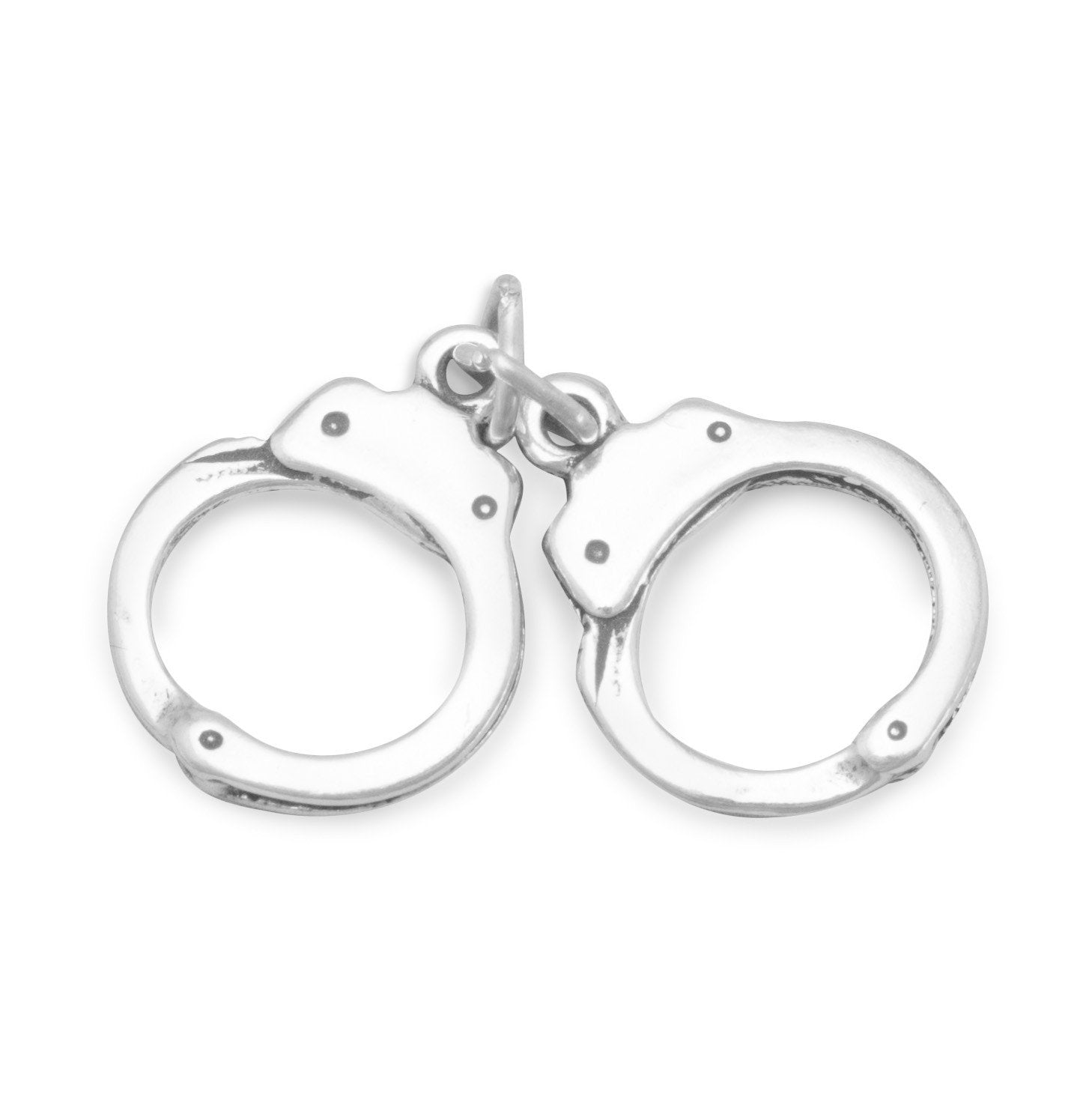 Pair of Handcuffs Charm - Joyeria Lady