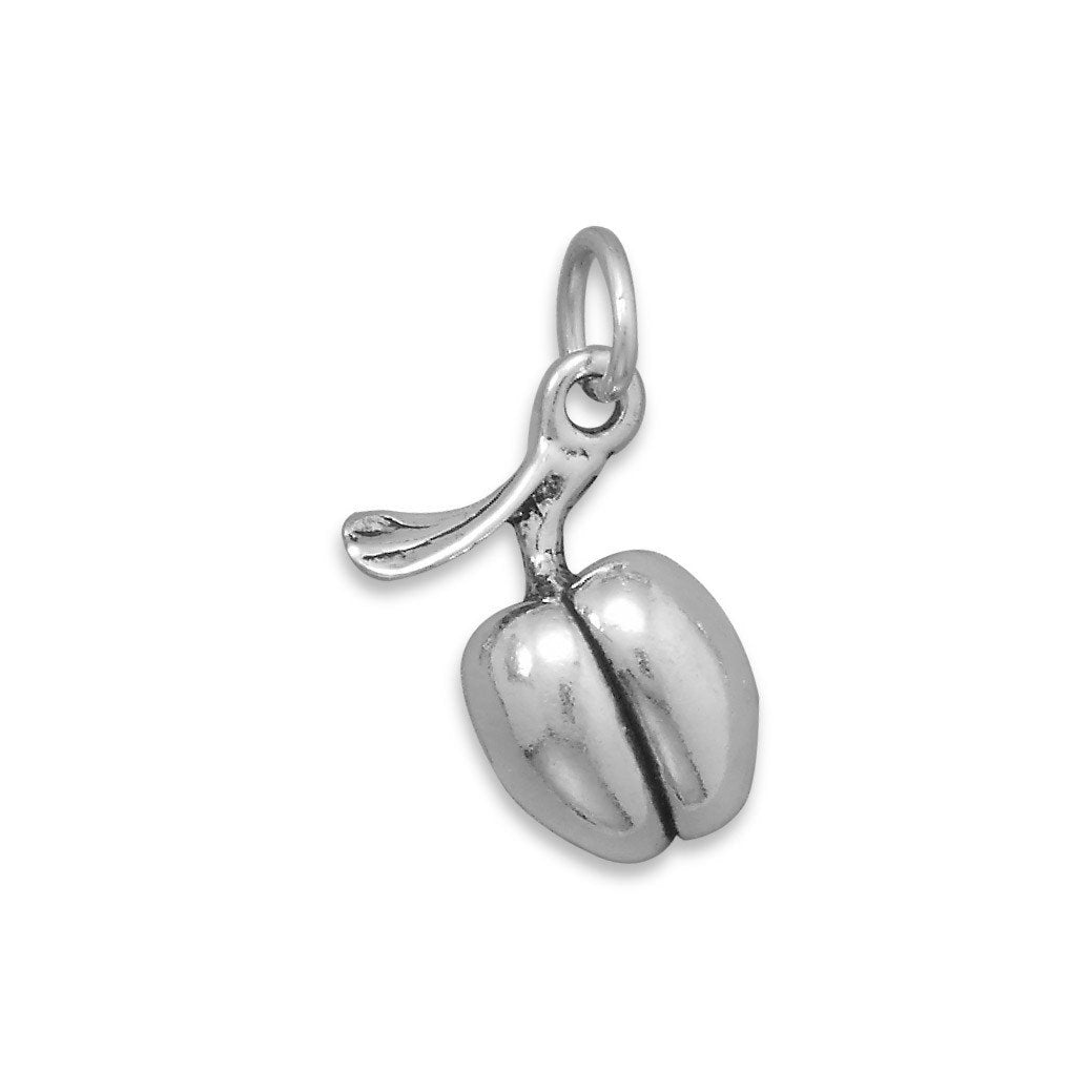 Oxidized Peach Charm - Joyeria Lady