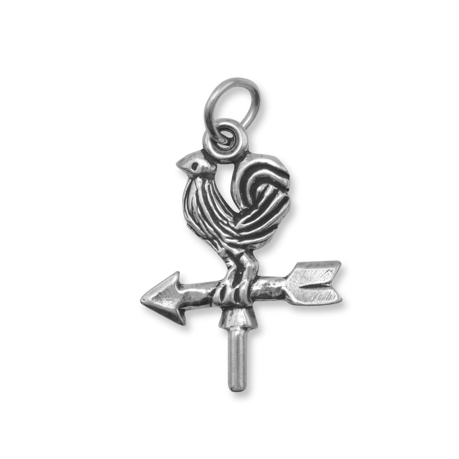 Rooster Weather Vane Charm - Joyeria Lady