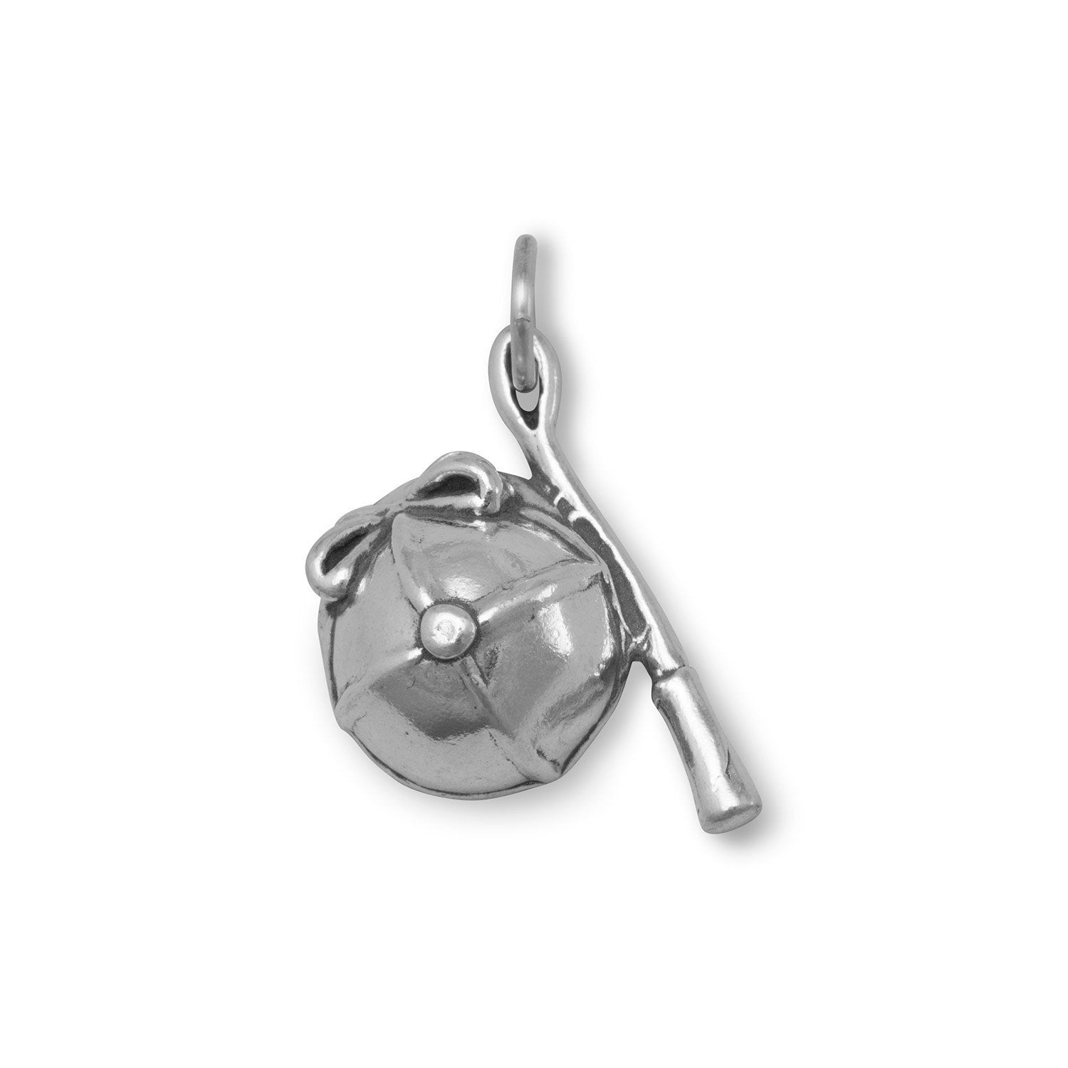 Riding Hat with Crop Charm - Joyeria Lady