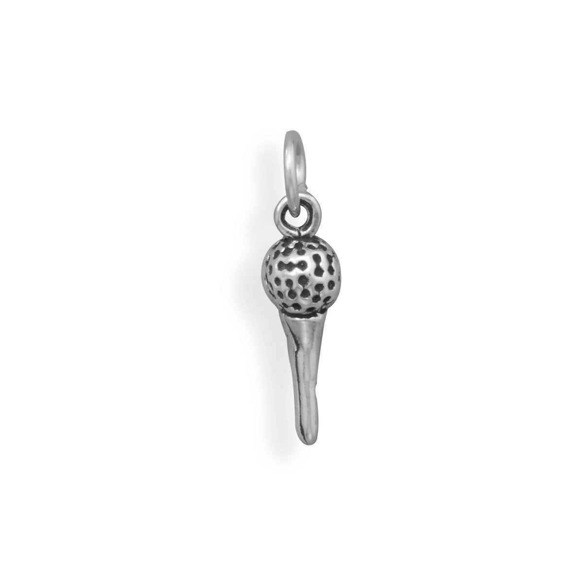 Golf Ball on Tee Charm - Joyeria Lady