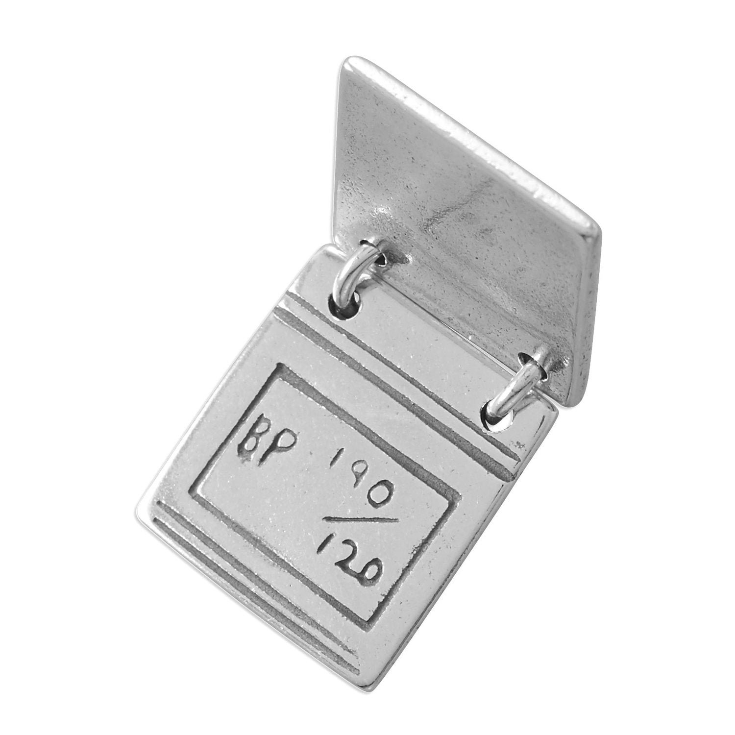 Take a Peak! Movable Medical Chart Charm - Joyeria Lady