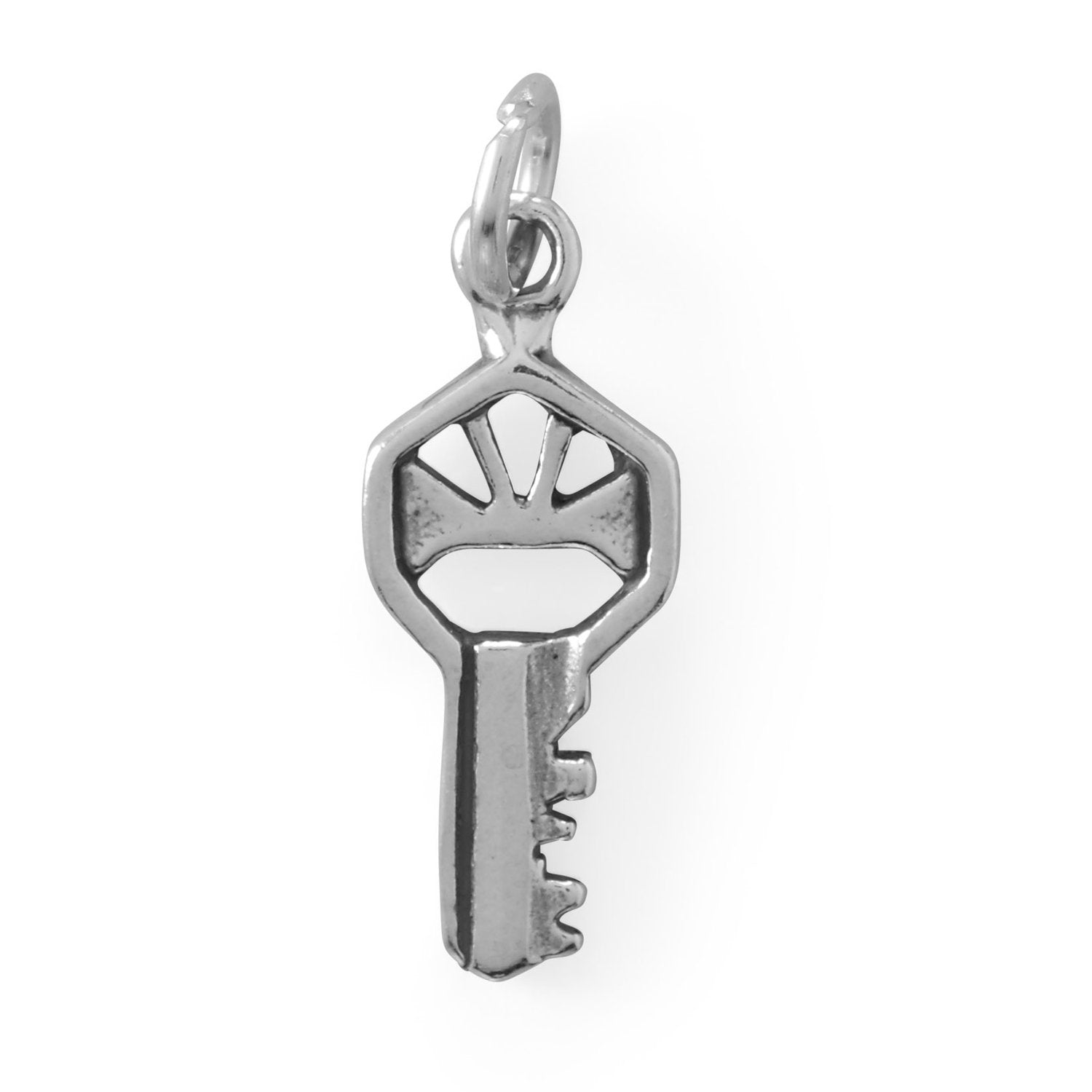 You Hold The Key! Oxidized Charm - Joyeria Lady