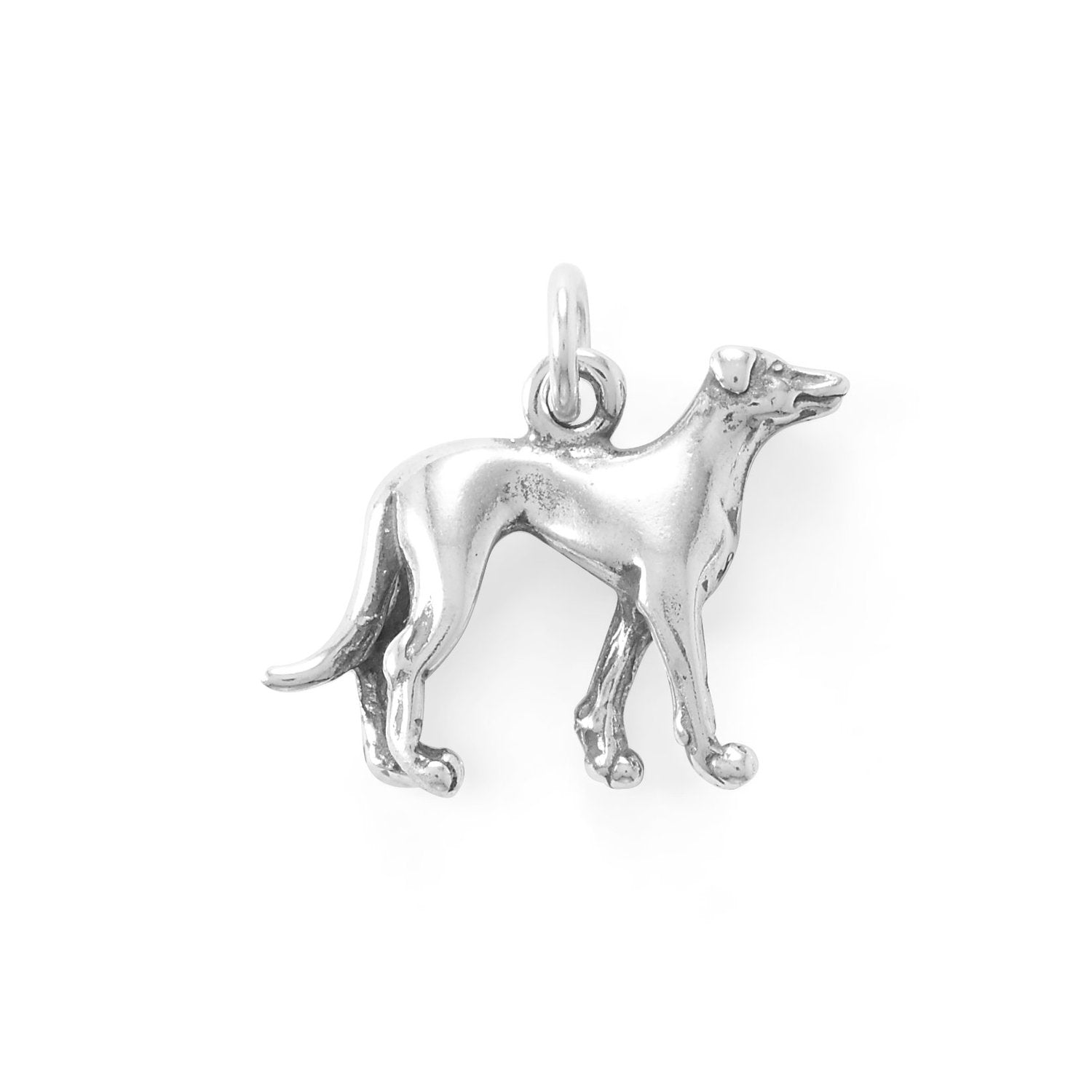 Standing Tall & Proud! Greyhound Charm - Joyeria Lady
