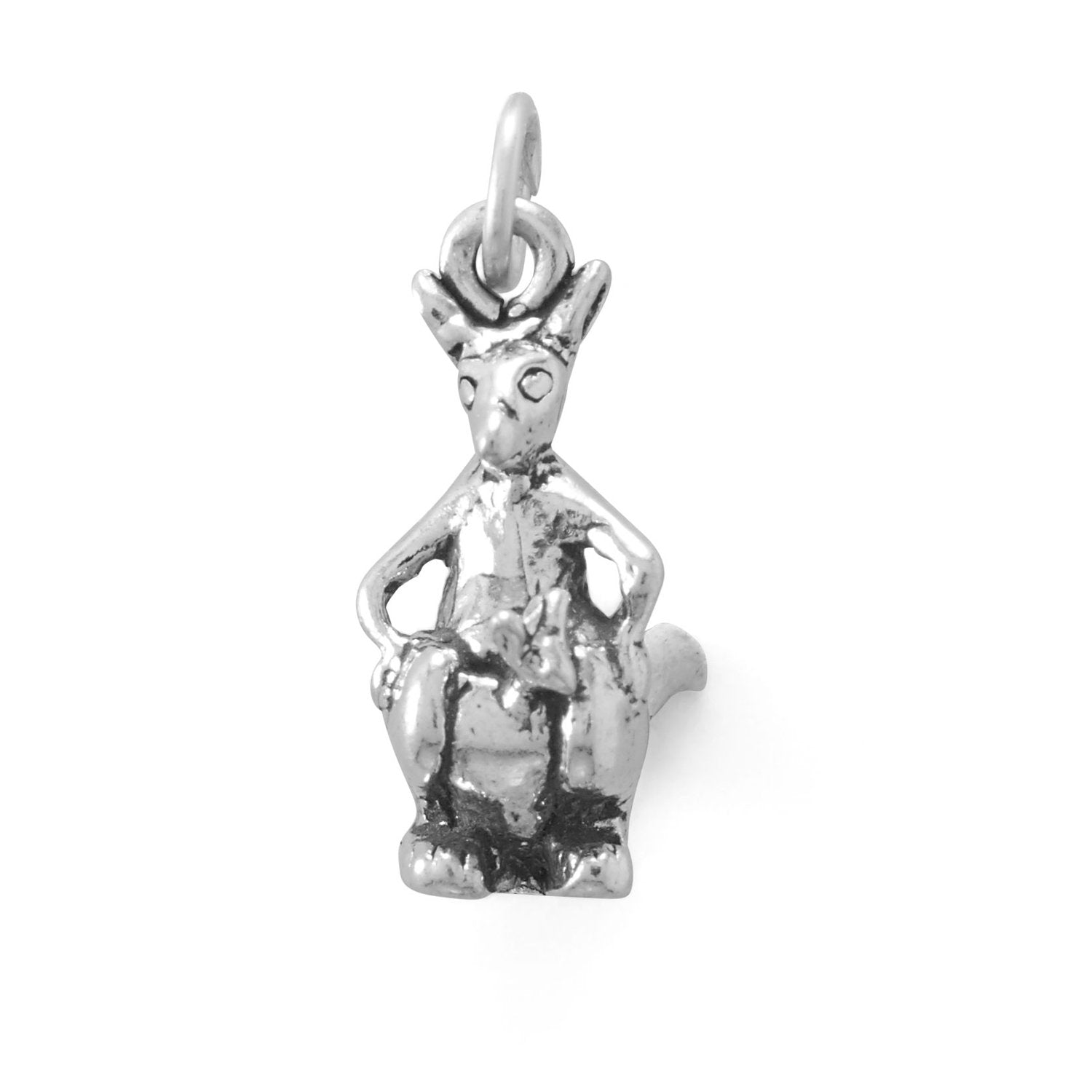 Precious Kangaroo & Joey Charm - Joyeria Lady