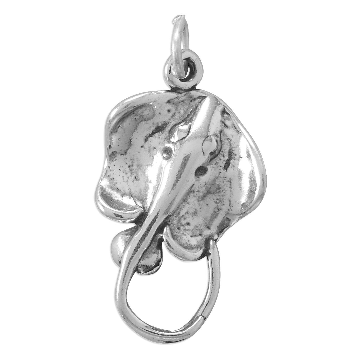 Gliding Stingray Charm - Joyeria Lady