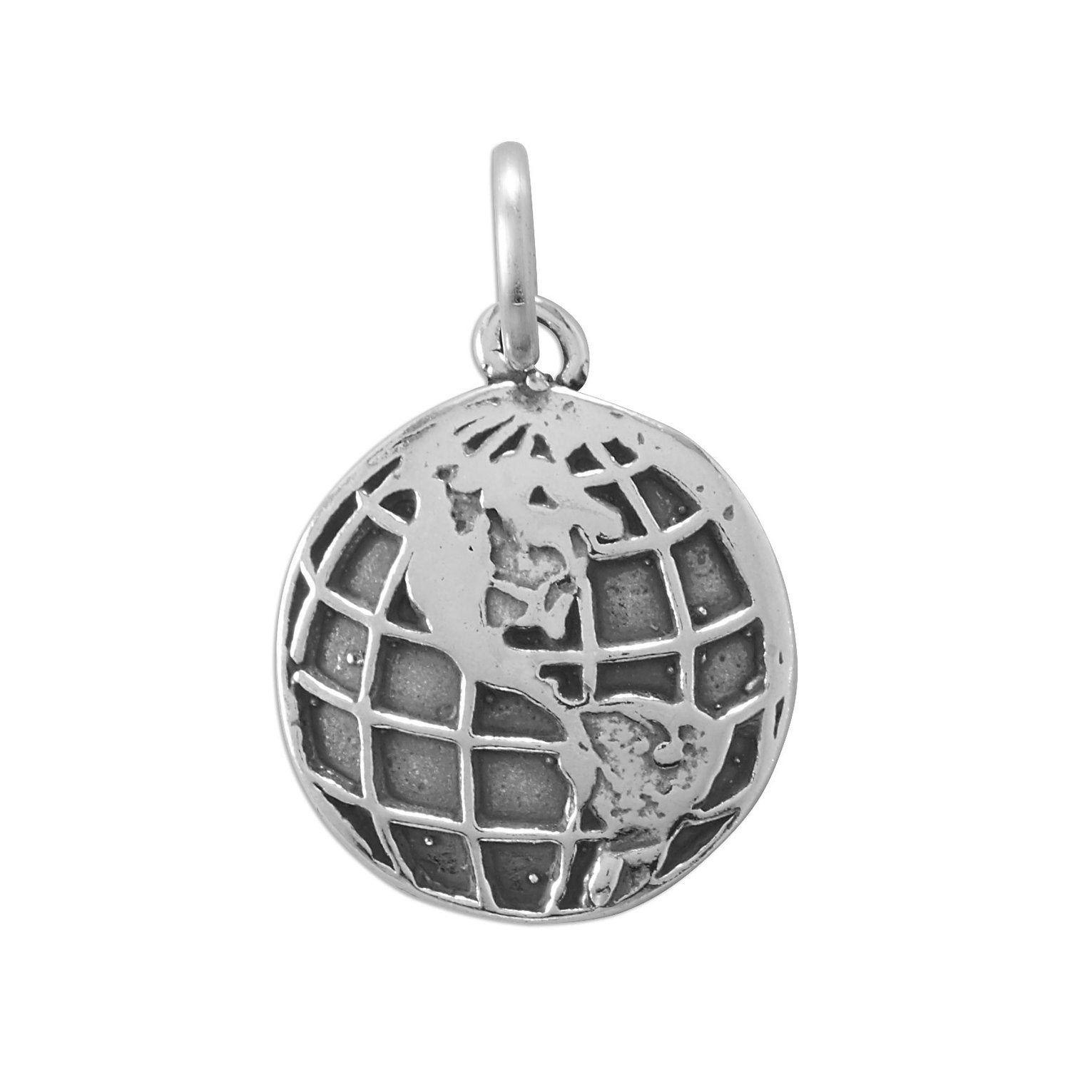 World Traveler! Globe Charm - Joyeria Lady