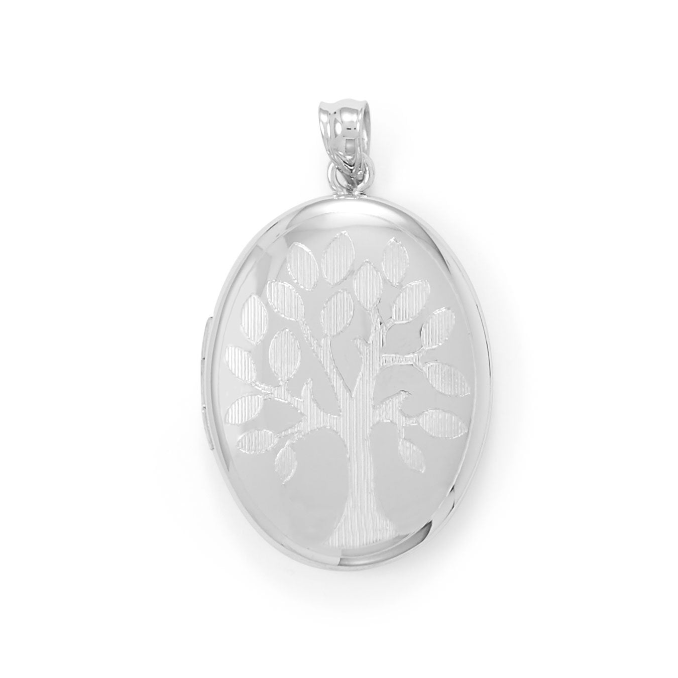 Oval Family Tree Memory Keeper Locket - Joyeria Lady