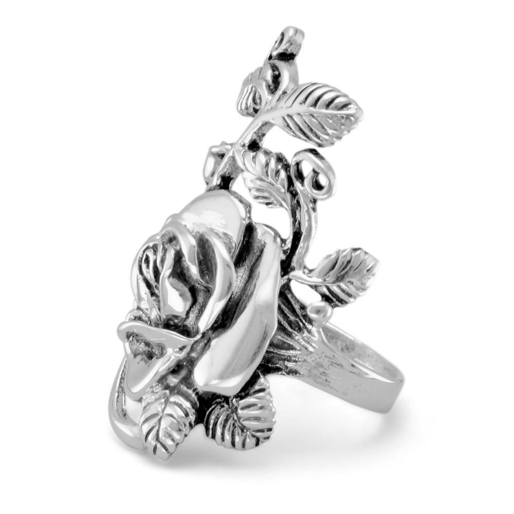 Oxidized Rose Ring - Joyeria Lady