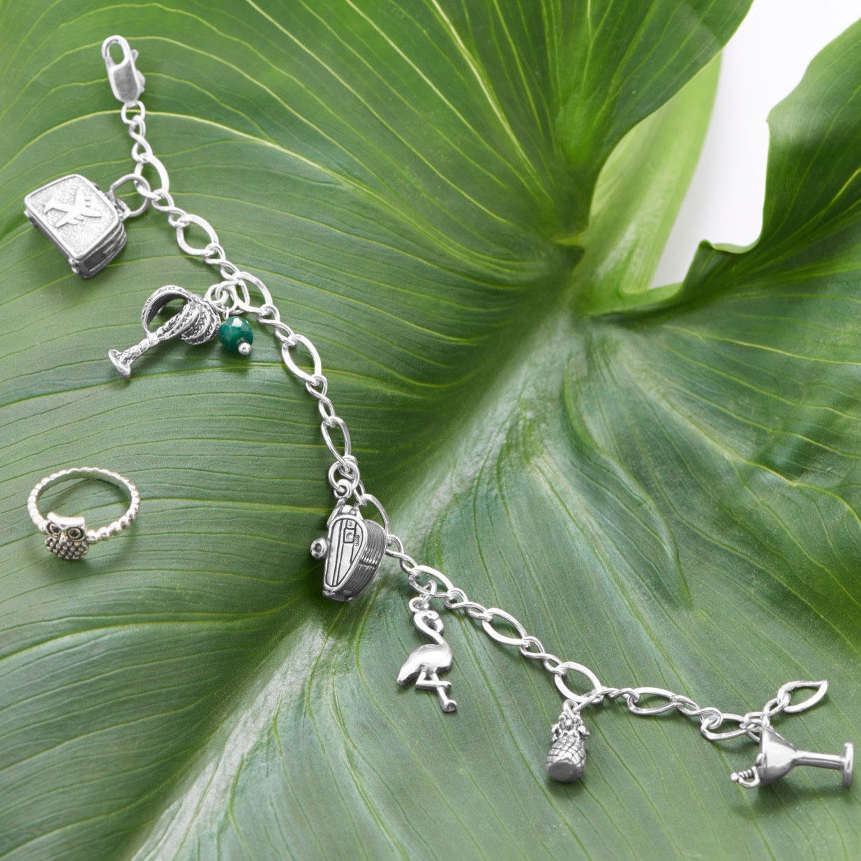 Oxidized Small Owl Ring - Joyeria Lady