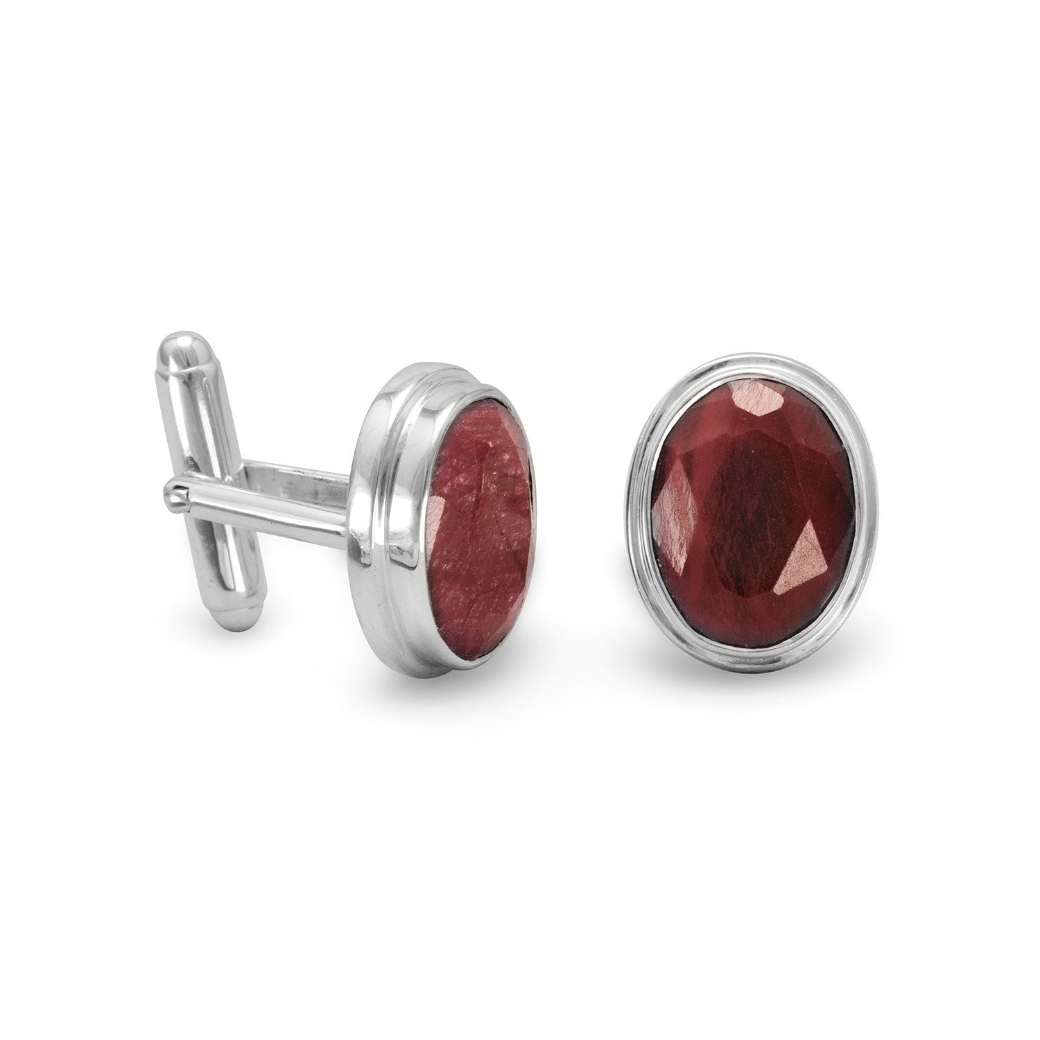 Corundum Cuff Links - Joyeria Lady