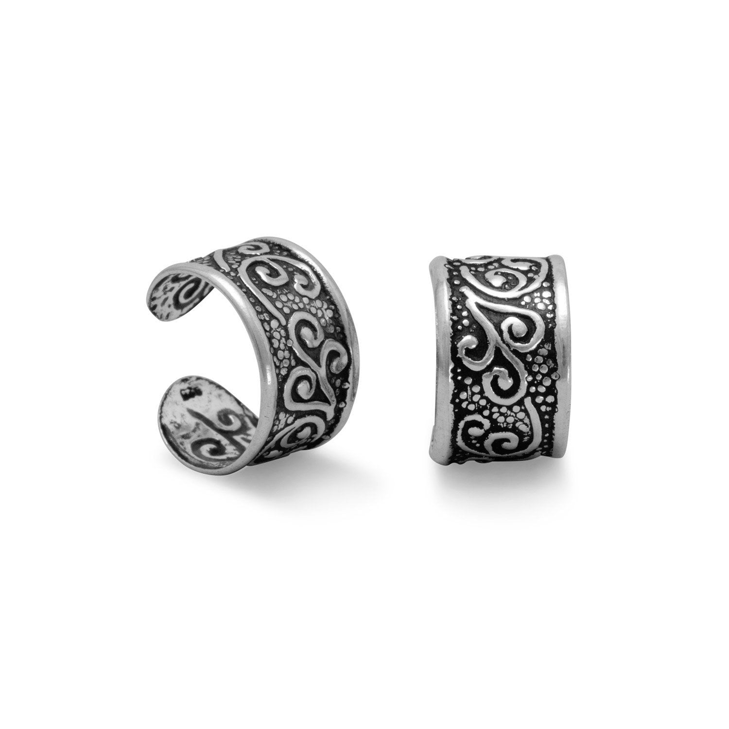 Oxidized Ear Cuffs - Joyeria Lady