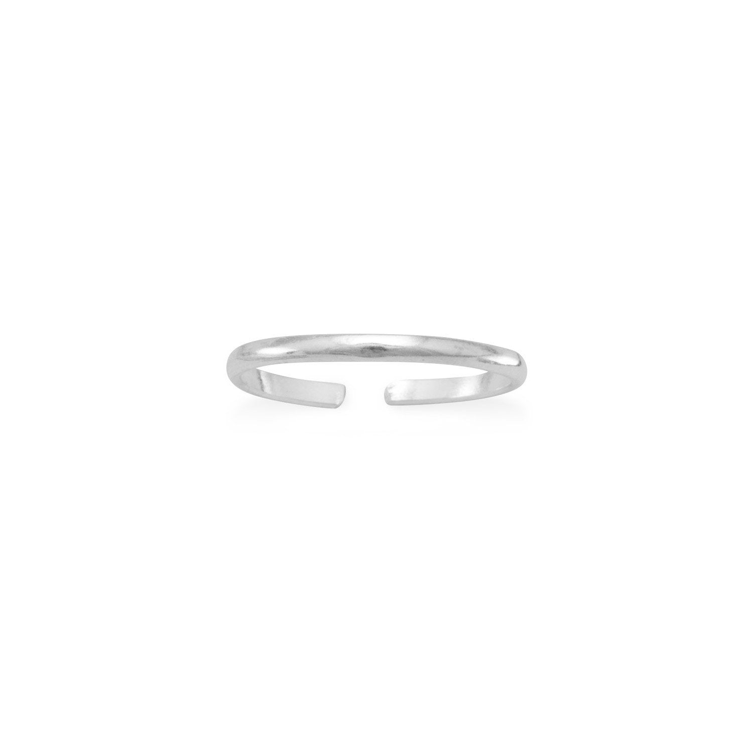Thin Band Toe Ring - Joyeria Lady