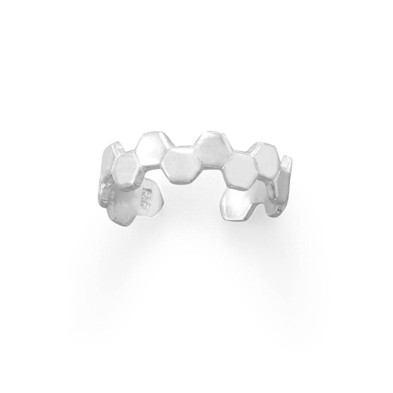 Honeycomb Toe Ring - Joyeria Lady