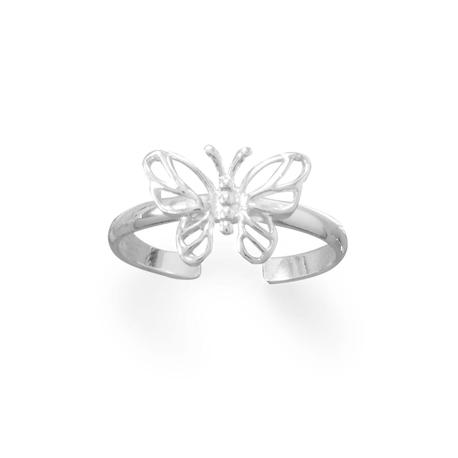Pretty Butterfly Toe Ring - Joyeria Lady