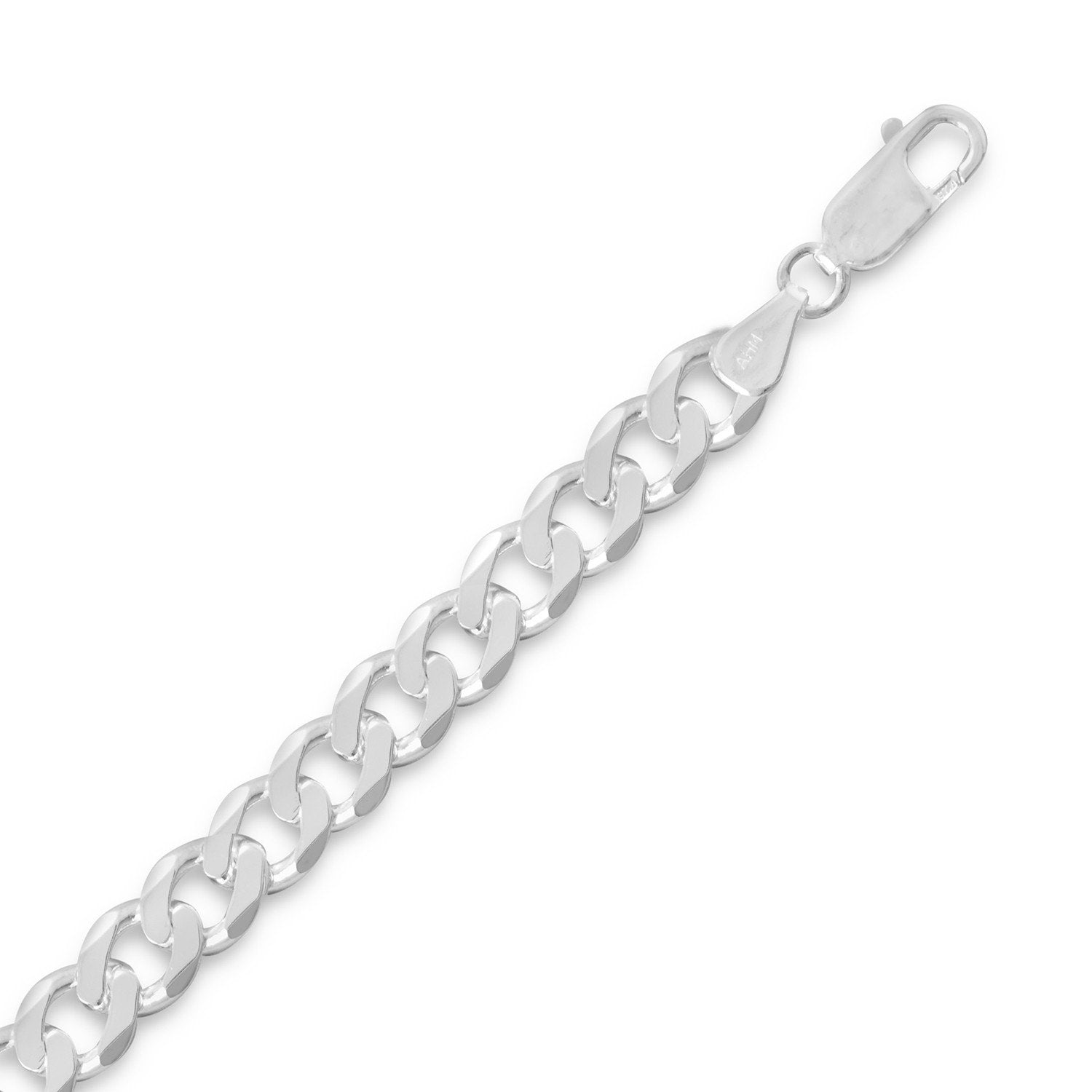 180 Beveled Curb Chain (6.6mm) - Joyeria Lady