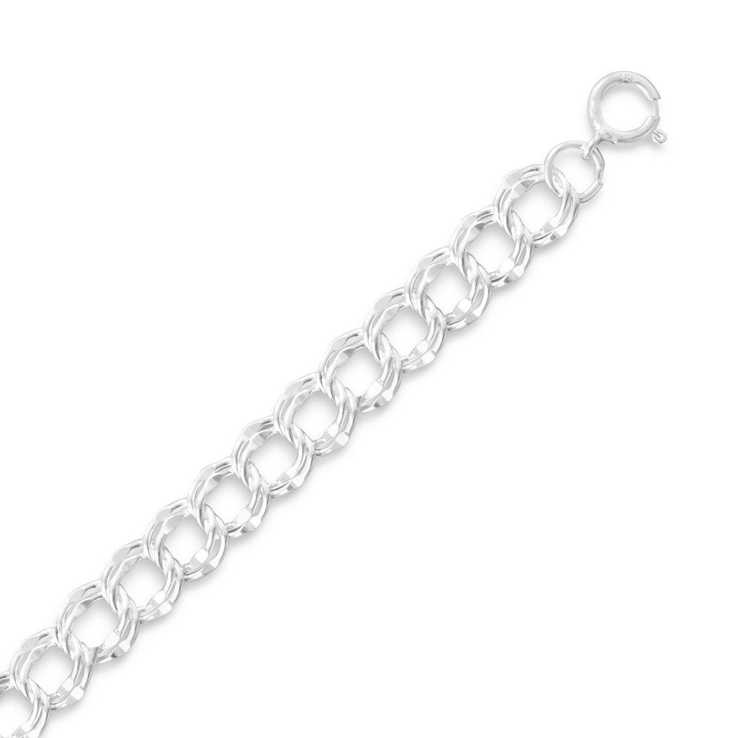 Medium Charm Bracelet (7.5mm) - Joyeria Lady