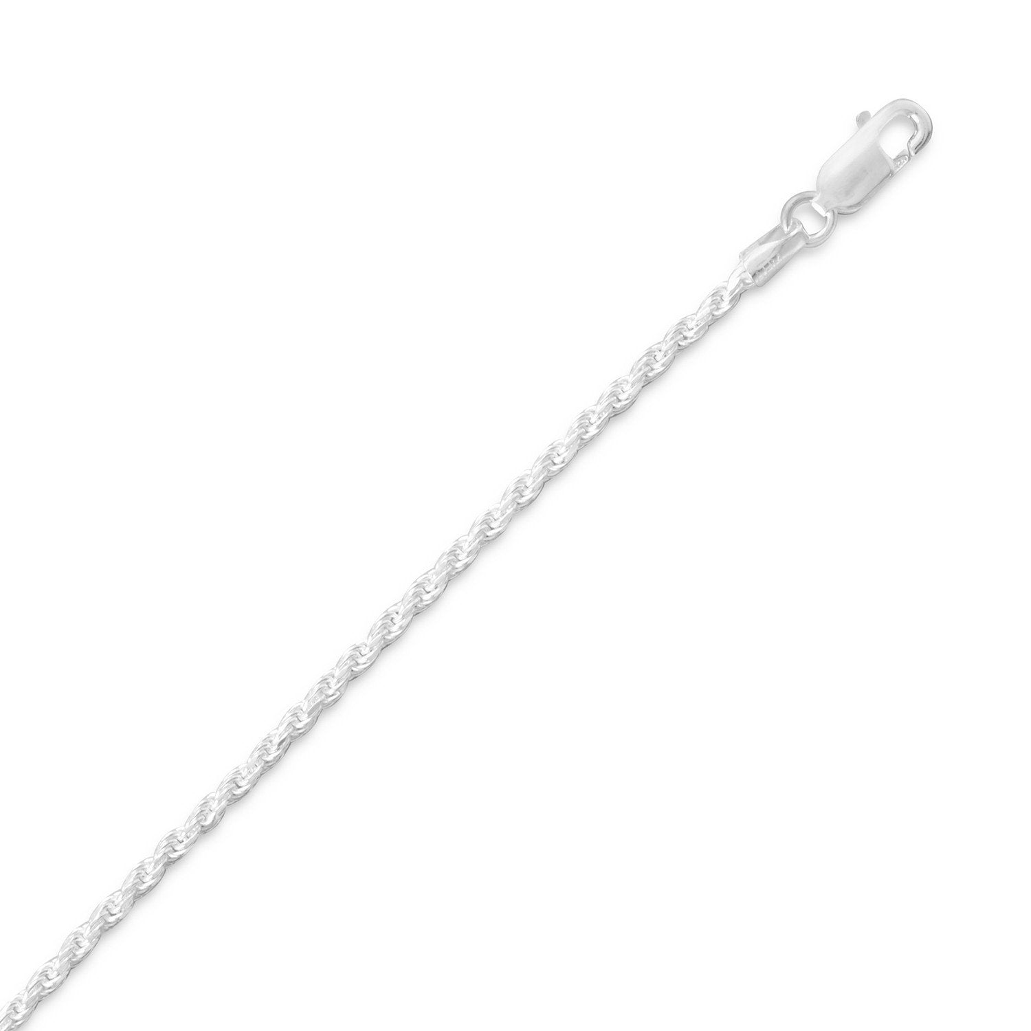 Diamond Cut Rope Chain (1.7mm) - Joyeria Lady