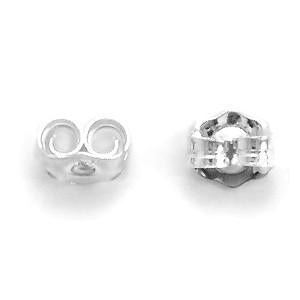 4mm x 4.8mm Butterfly Clutches (10 Pair) - Joyeria Lady