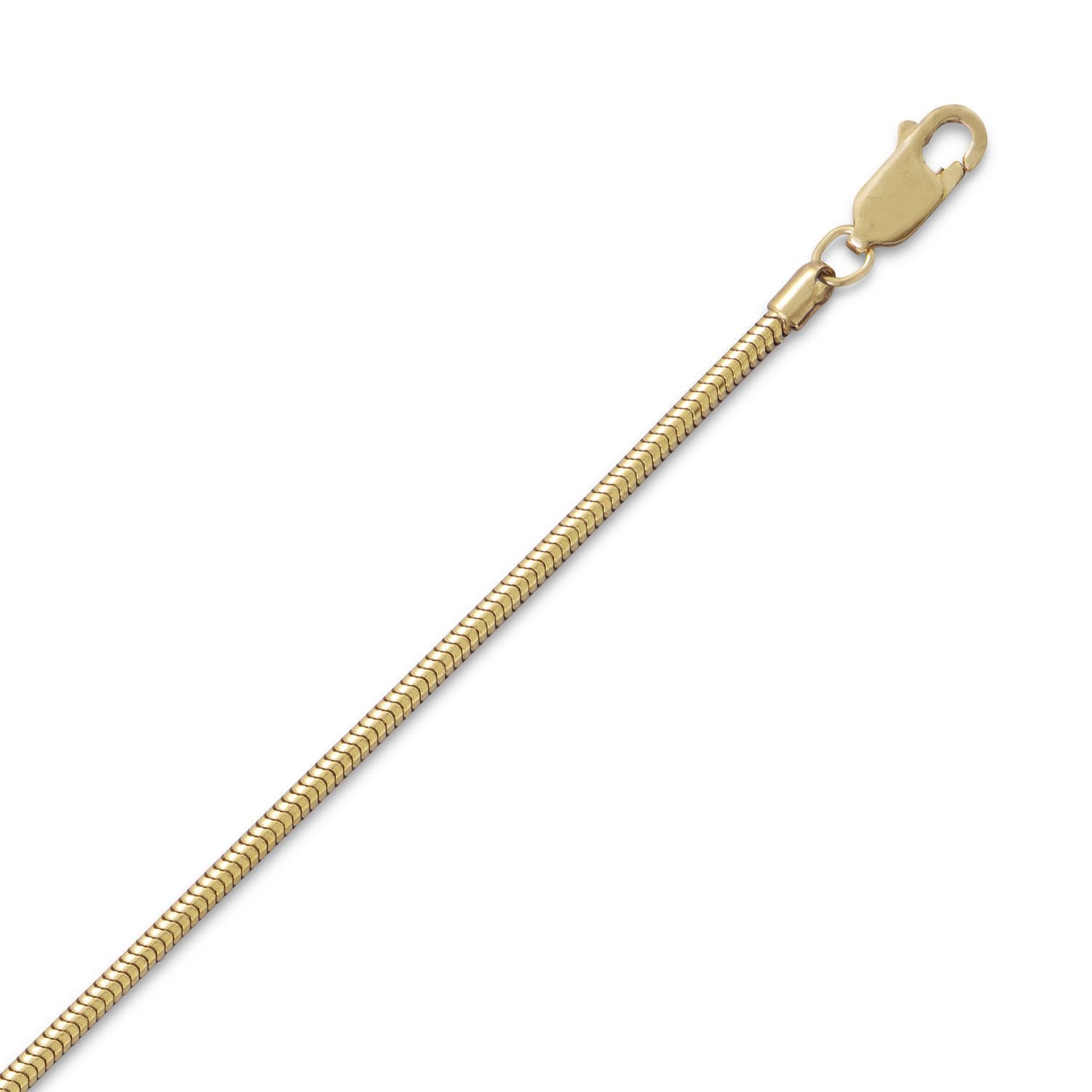 14/20 Gold Filled Snake Chain (2mm) - Joyeria Lady