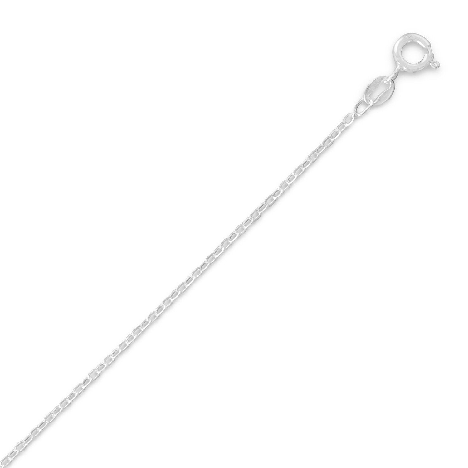 030 Open Cable Chain Necklace (1.5mm) - Joyeria Lady