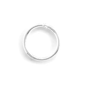 6mm Closed Jump Rings (Package of 50) - Joyeria Lady