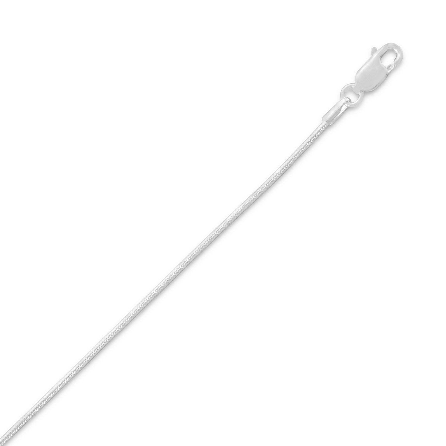 030 Snake Chain Necklace (1.2mm) - Joyeria Lady