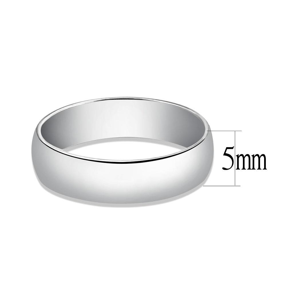 SS1375 - Silver 925 Sterling Silver Ring with No Stone - Joyeria Lady