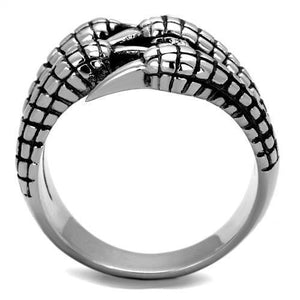TK1881 High polished (no plating) Stainless Steel Ring with No Stone in No Stone