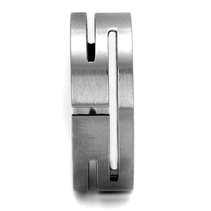 TK2393 High polished (no plating) Stainless Steel Ring with No Stone in No Stone