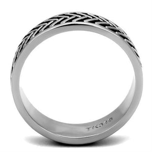TK2899 High polished (no plating) Stainless Steel Ring with No Stone in No Stone
