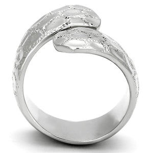 TK936 - High polished (no plating) Stainless Steel Ring with No Stone