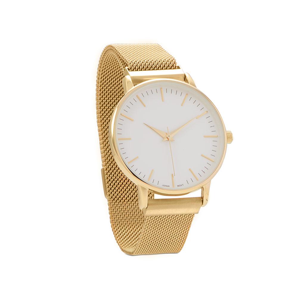 Gold Mesh Men's Magnetic Fashion Watch - Joyeria Lady