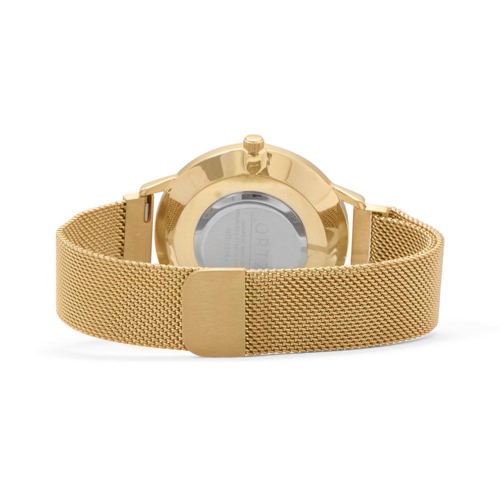 Gold Mesh Men's Magnetic Fashion Watch - Joyeria Lady